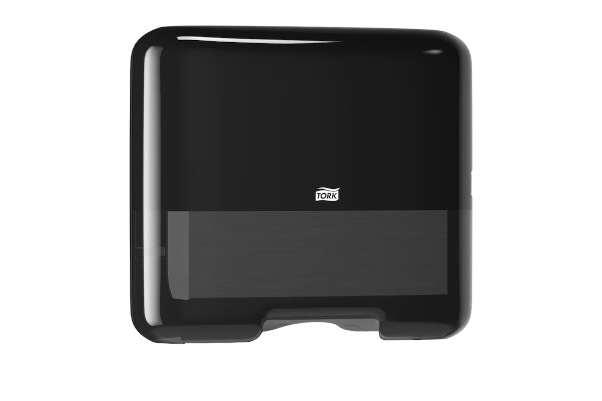 TORK Mini-Papierhandtuchspender für Zickzack-Handtücher, Elevation H3, Classic Mini, schwarz, Kunststoff